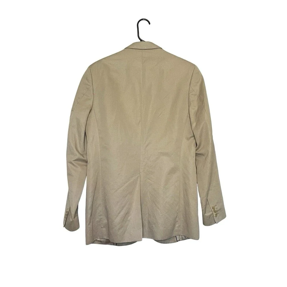 Tan Banana Republic Men's Sport Coat 38R Slim Fit Rapid Movement Blazer